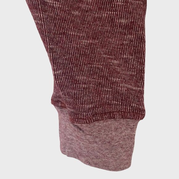 Buffalo David Bitton Katana Henley Shirt Men's Large Red Long-Sleeve Pullover - Picture 7 of 12